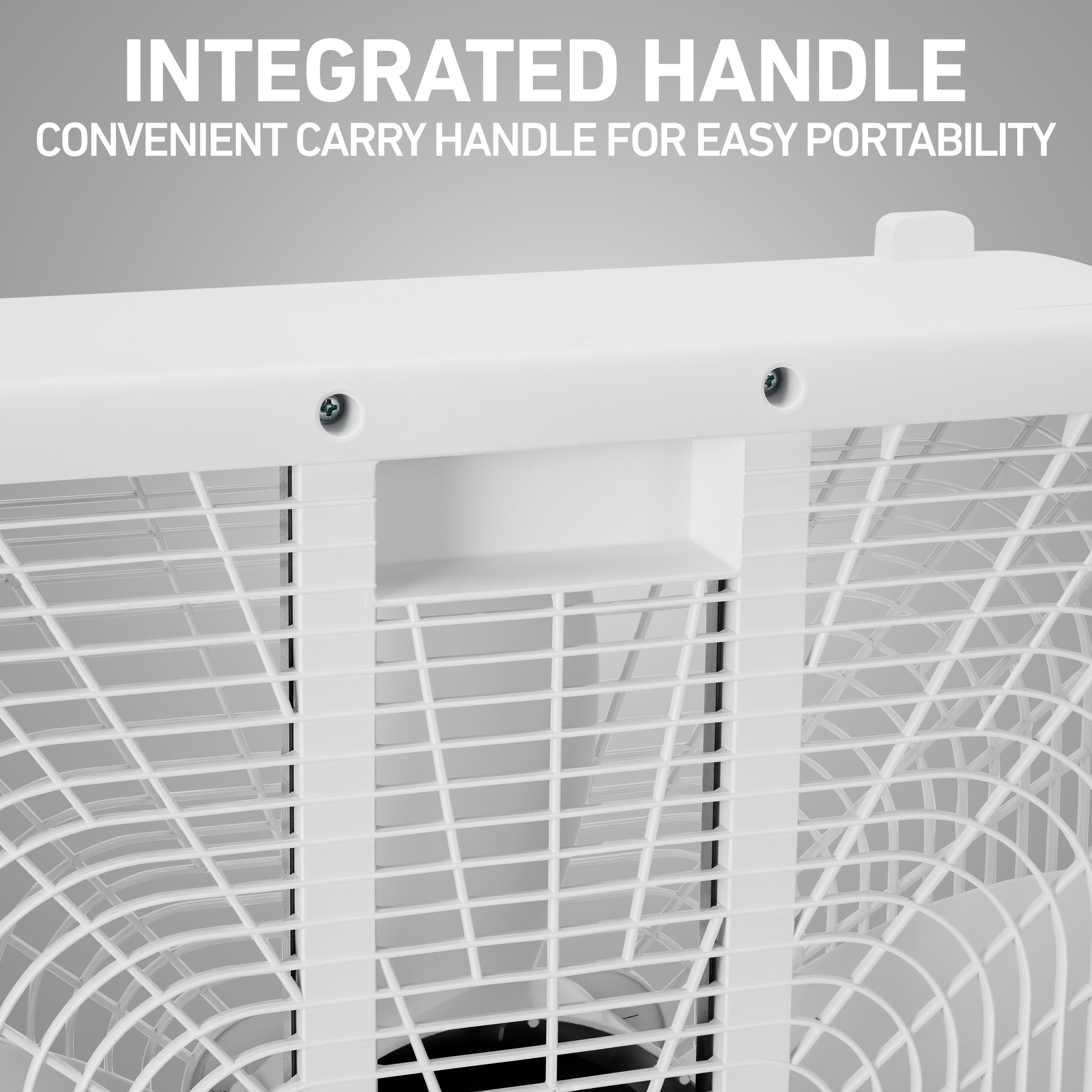 Holmes® 20-Inch High-Velocity Box Fan, White