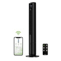 Holmes 42" SmartConnect WiFi 5-Speed Digital Tower Fan, Black