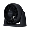 Holmes Blizzard 8" Air Circulator Table Fan, 3 Speeds, Adjustable Tilt, Wall Mountable, Black