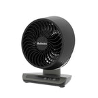Holmes Blizzard 6" 3-Speed Capacitive Touch 9.3” Tall Digital Air Circulator Fan, Black and Chrome