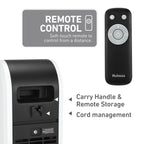 Holmes 40” BreezePro WiFi Tower Fan, CleanBreeze, ClearRead Display, Thermostat, Remote, Black-White