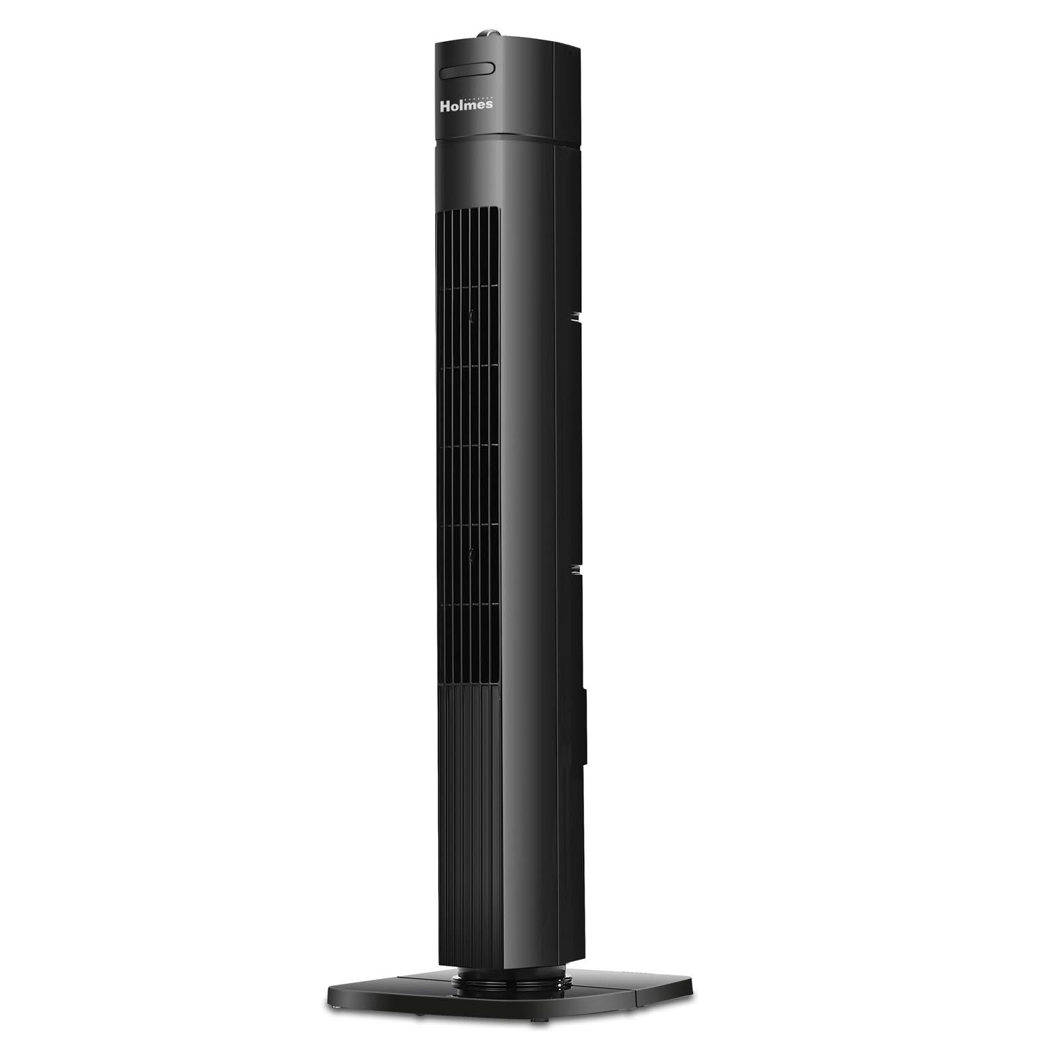 Holmes 31" Manual Tower Fan with 3 Speeds, 70° Oscillation and 2-Hour Auto Shut-Off Timer